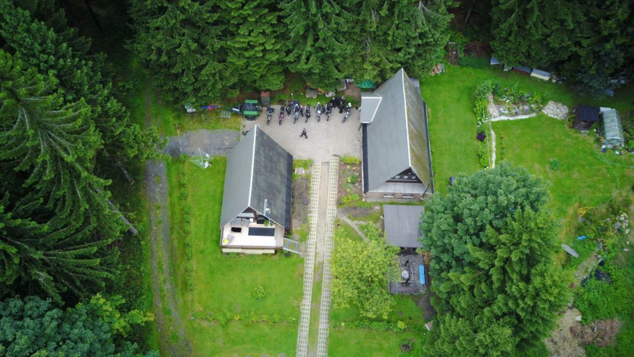 Villa Wanderhuette Zum Bernhardsthal Extérieur photo